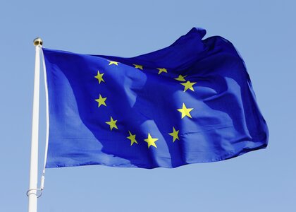 EU-flagg - Klikk for stort bilde