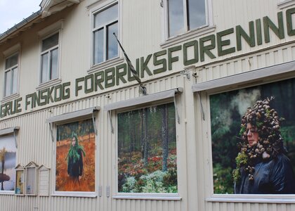 Grue Finskog forbruksforening rommer mye historie.
