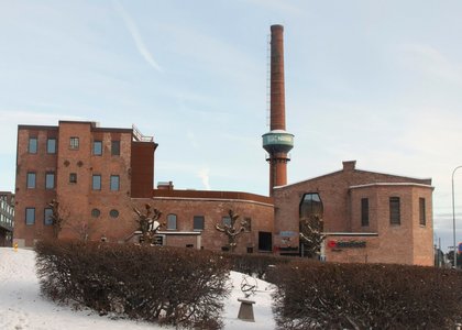 Melkefabrikken på Hamar er et av byggene som har vært med i prosjektets case-studie.  - Klikk for stort bilde