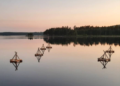 Gåter på flåter - Outdoor Finnskogen - Klikk for stort bilde