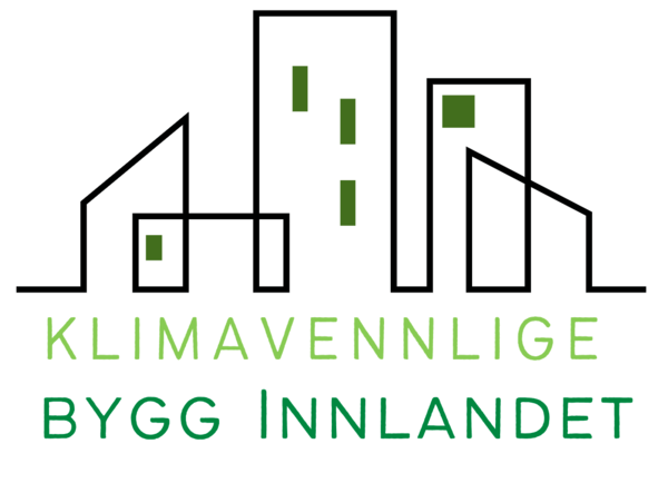 Logo for prosjektet Klimavennlige bygg Innlandet - Klikk for stort bilde