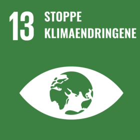 FNs bærekraftsmål 13 - stoppe klimaendringene - Klikk for stort bilde